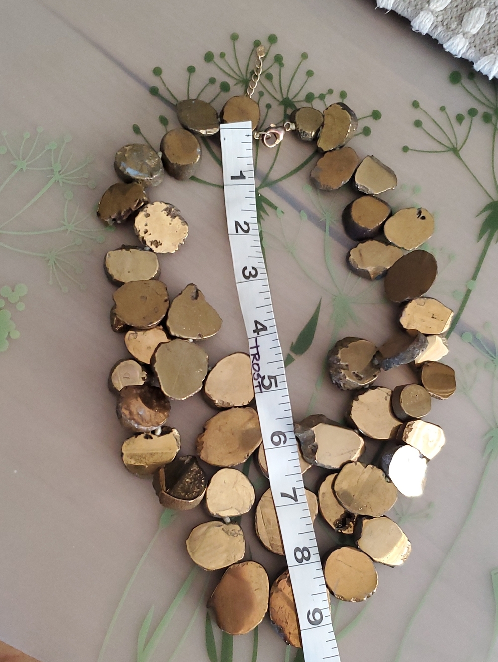 EUC Lucas Lameth Statement Disc Necklace - Picture 9 of 11
